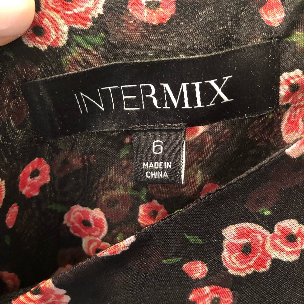 Intermix Cold Shoulder Dress - Picture 4 of 5